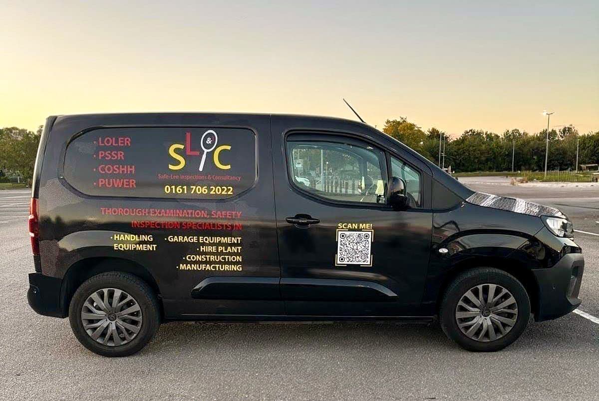 Safe-Lee Inspection & Consultancy branded van